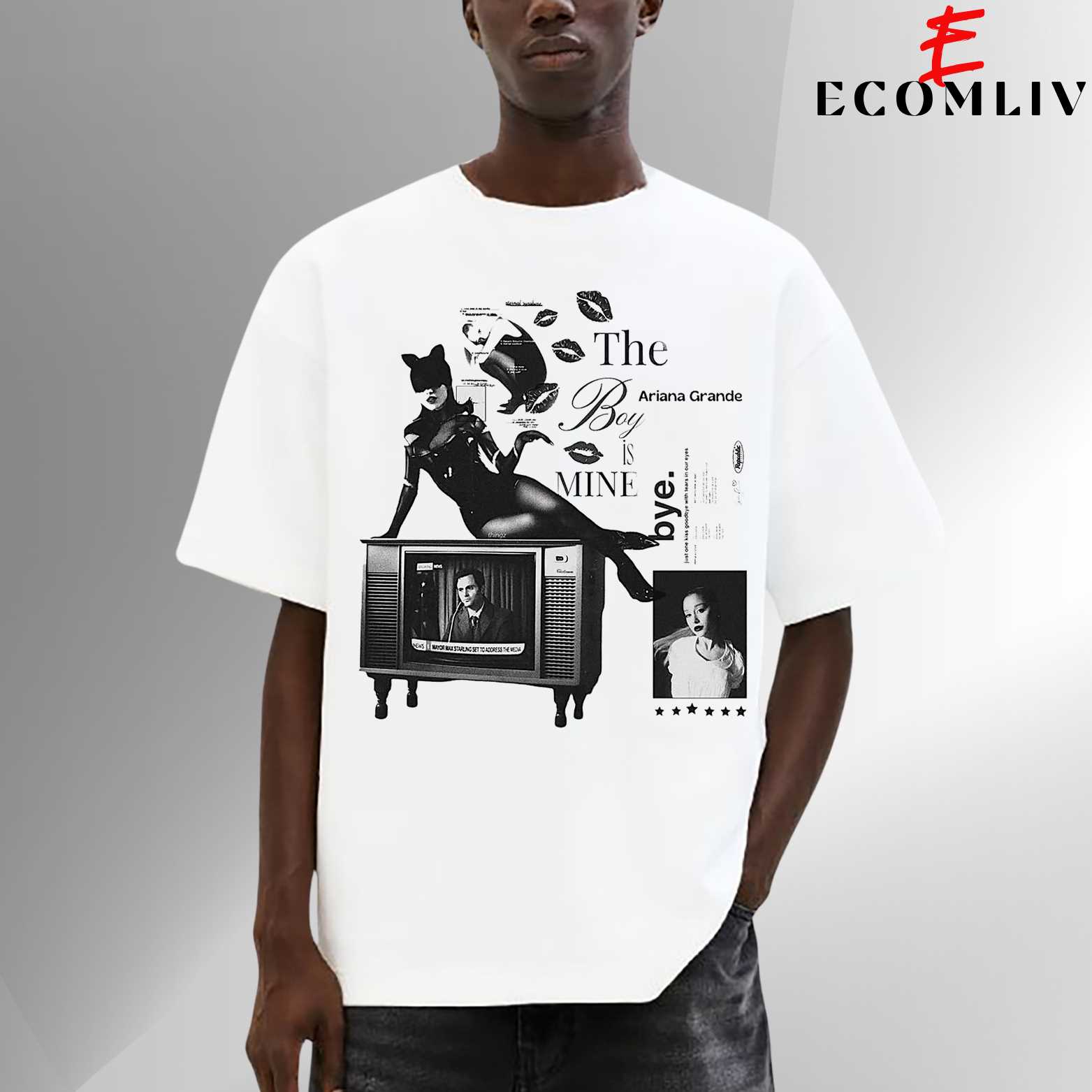 The Boy Is Mine Tee, Ariana Grande Pop Shirt, Unisex Music T-Shirt